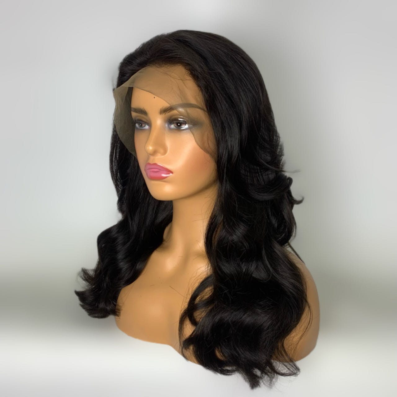 16 inch Lace Front Wig 100%  human hair