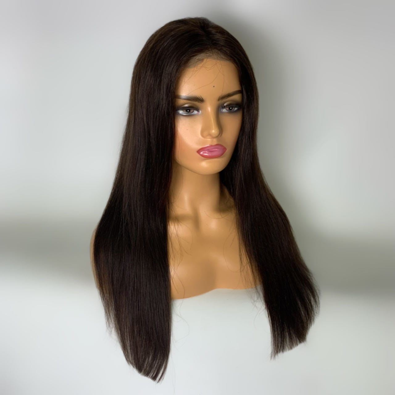 18 inch Lace Front Wig 100%  human hair
