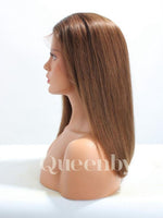 16 inch virgin human hair wig - QUEENBY