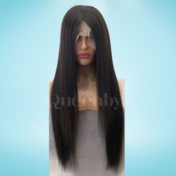 30 inch virgin human hair wig
