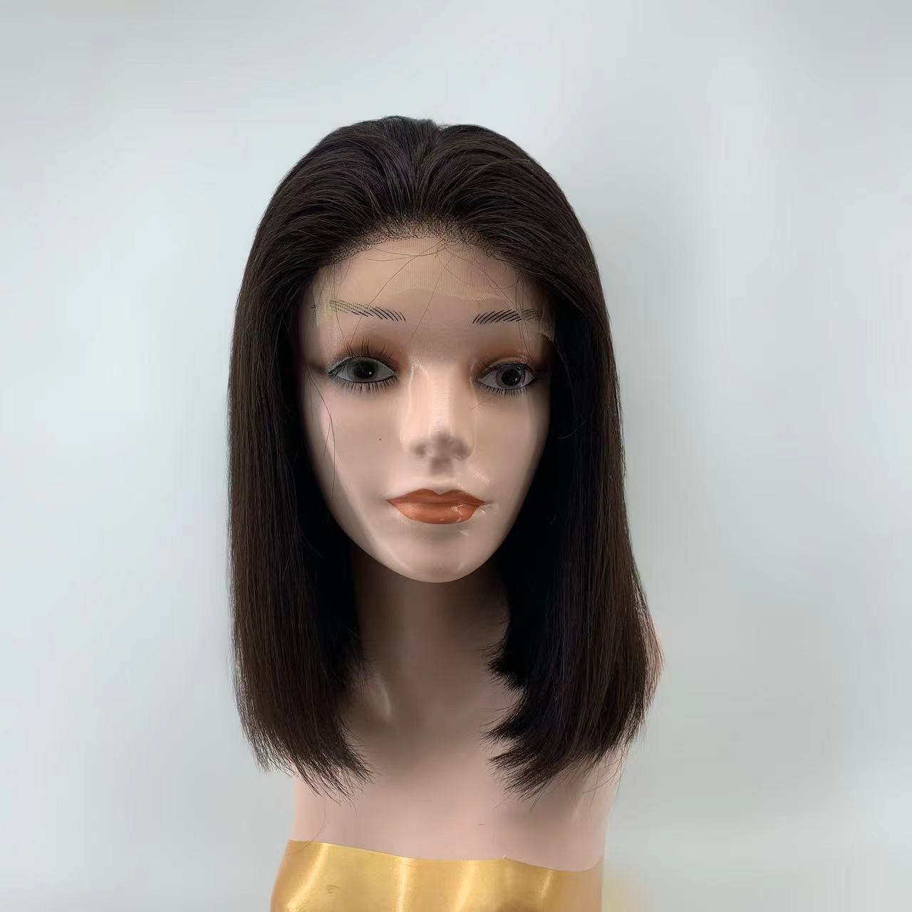 Super Natural Side Part Glueless Wide 5*5 Lace Bob Wig 100% Human Hair | Fits All Face Shapes