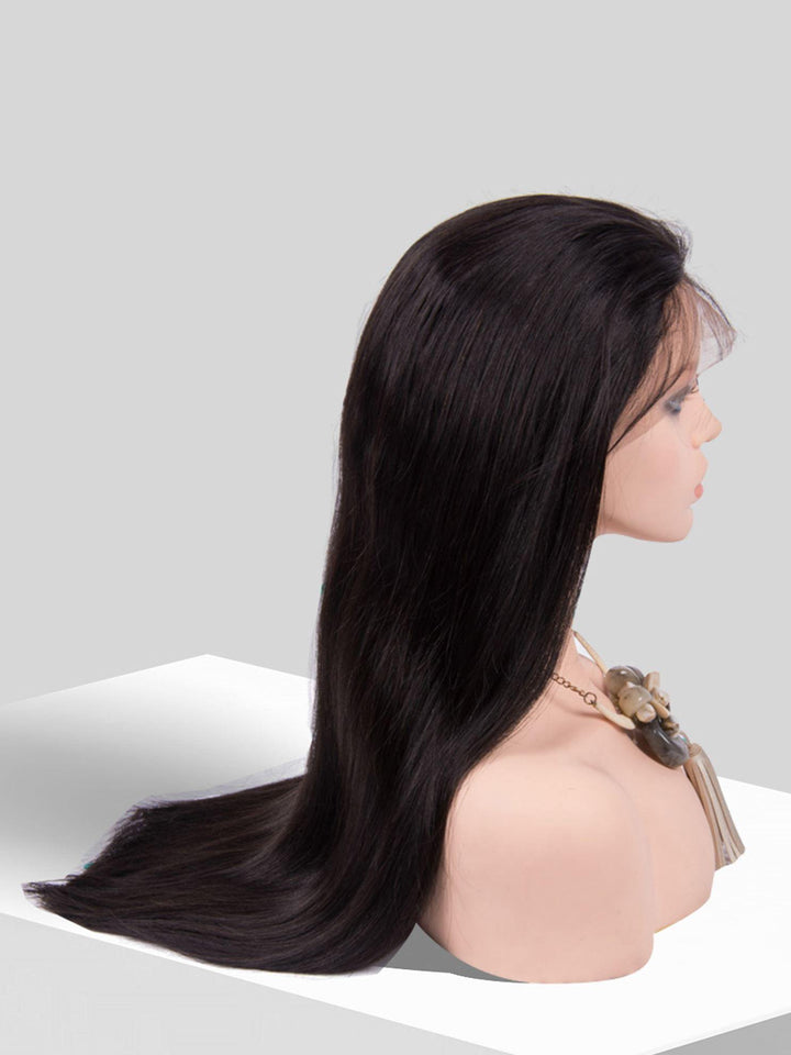24 inch virgin human hair wig - QUEENBY