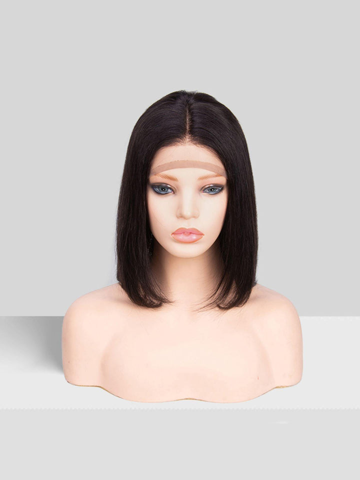 10 inch virgin human hair wig - QUEENBY
