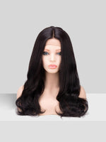 18 inch virgin human hair wig - QUEENBY