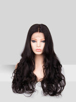 24 inch virgin human hair wig - QUEENBY