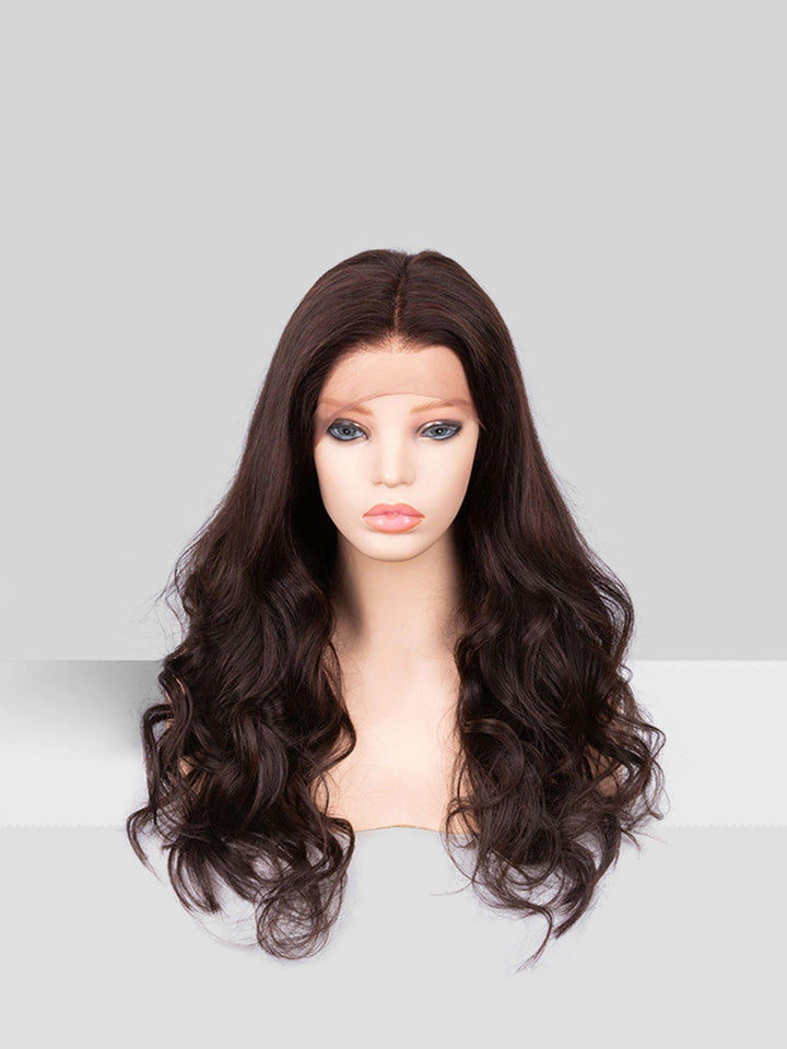 24 inch virgin human hair wig - QUEENBY