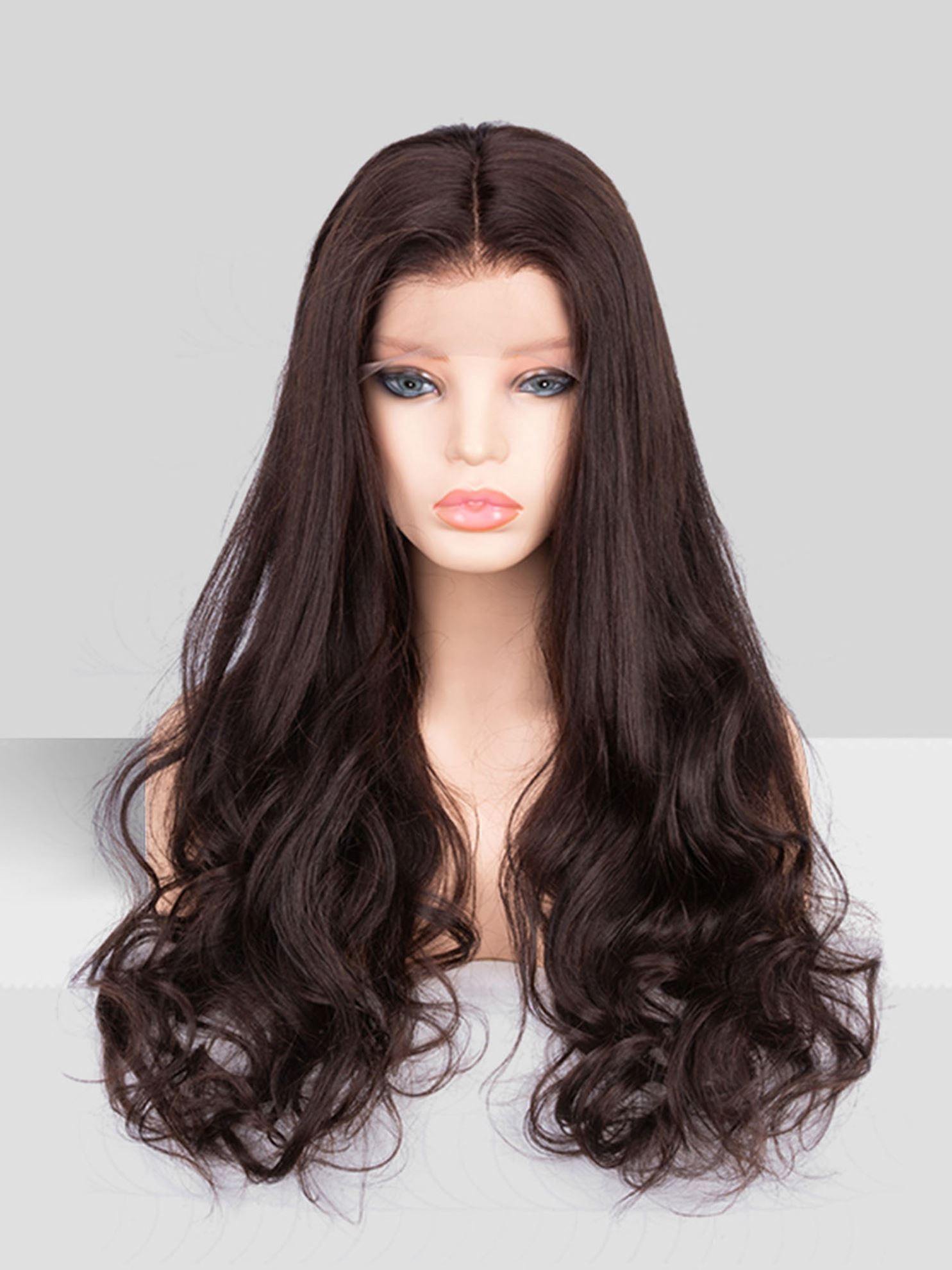 26 inch virgin human hair wig - QUEENBY