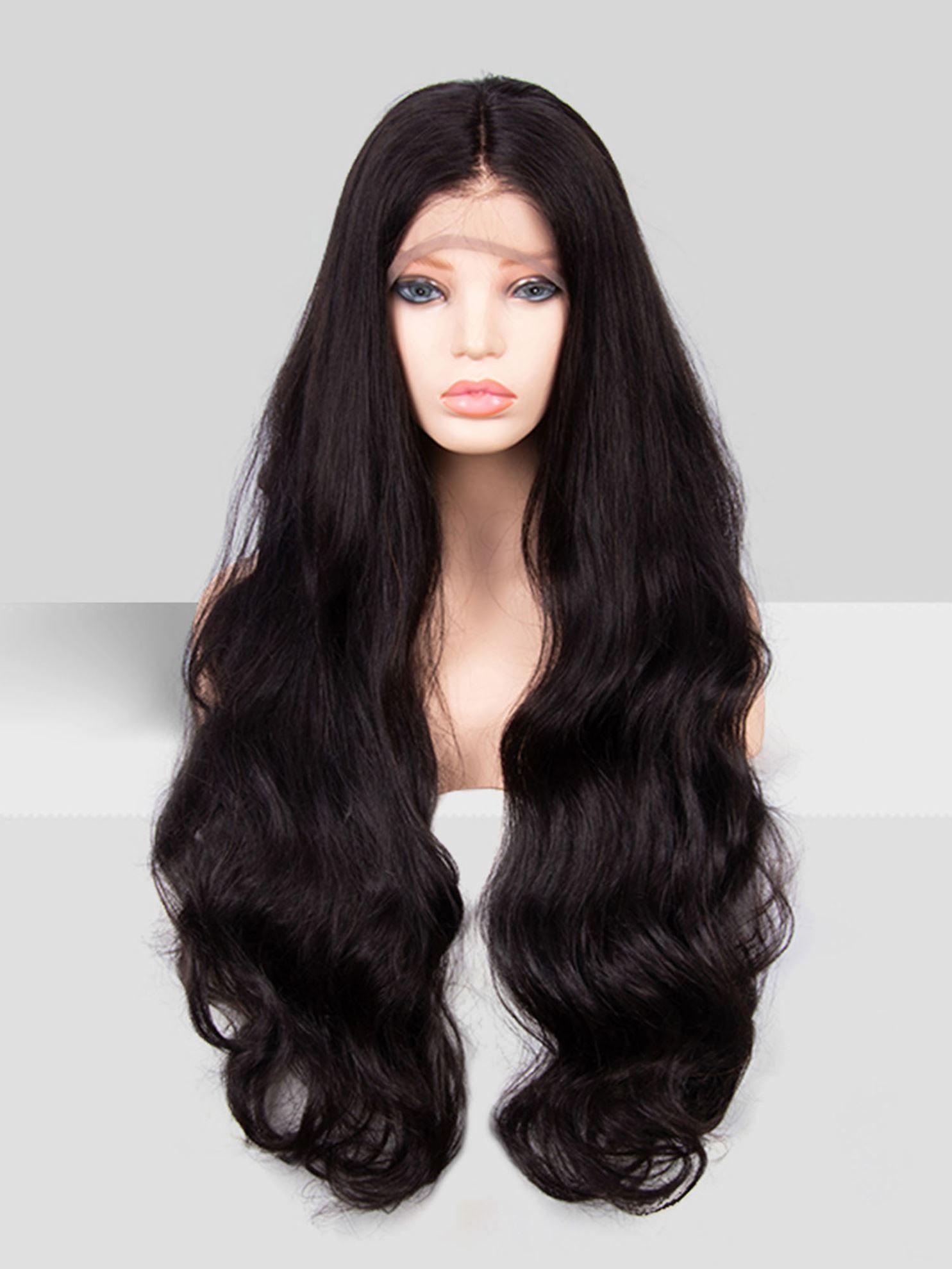 26 inch virgin human hair wig - QUEENBY