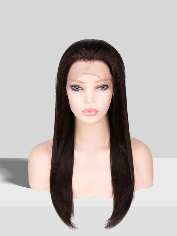 18 inch virgin human hair wig - QUEENBY