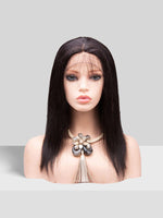 12 inch virgin human hair wig - QUEENBY