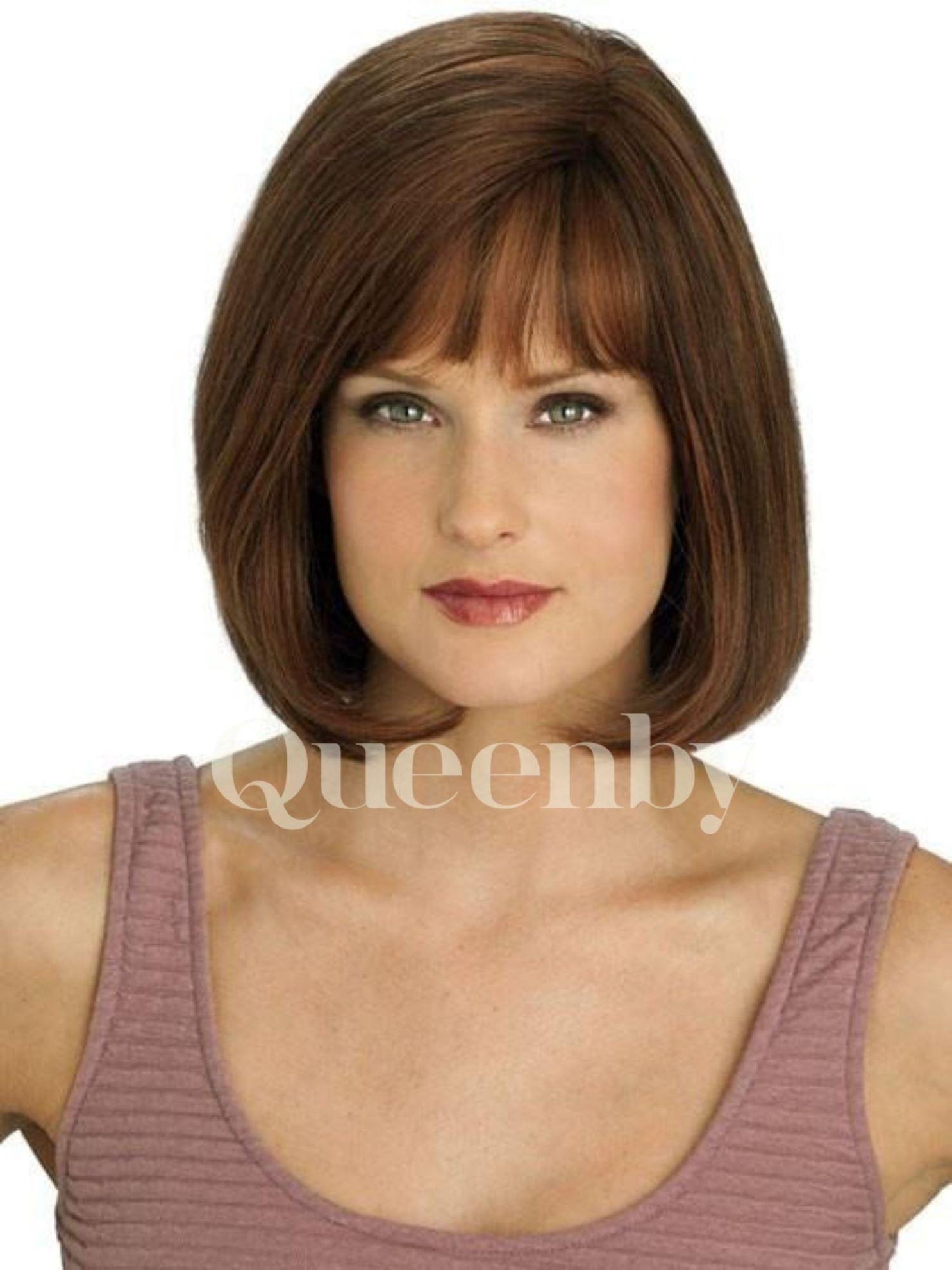 10 inch virgin human hair wig - QUEENBY