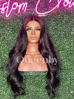 26 inch virgin human hair wig - QUEENBY