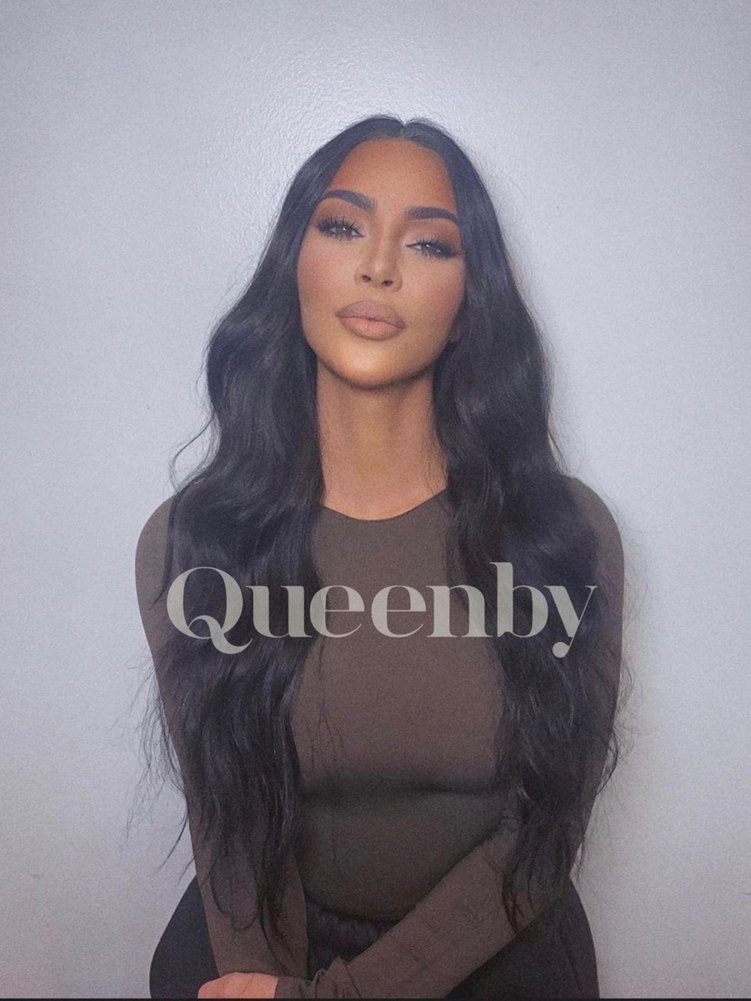 24 inch virgin human hair wig - QUEENBY