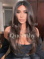 22 inch virgin human hair wig - QUEENBY