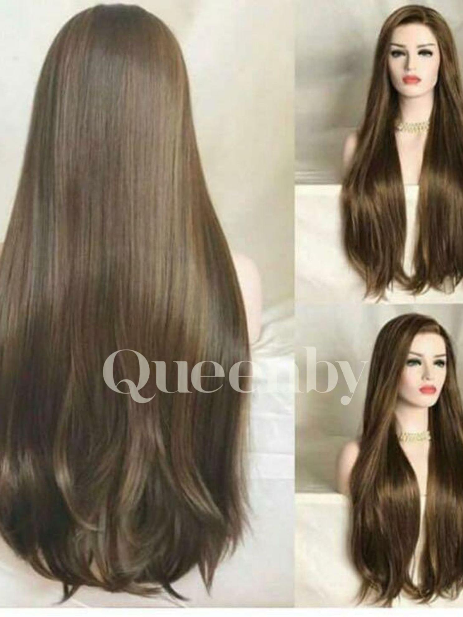 24 inch virgin human hair wig