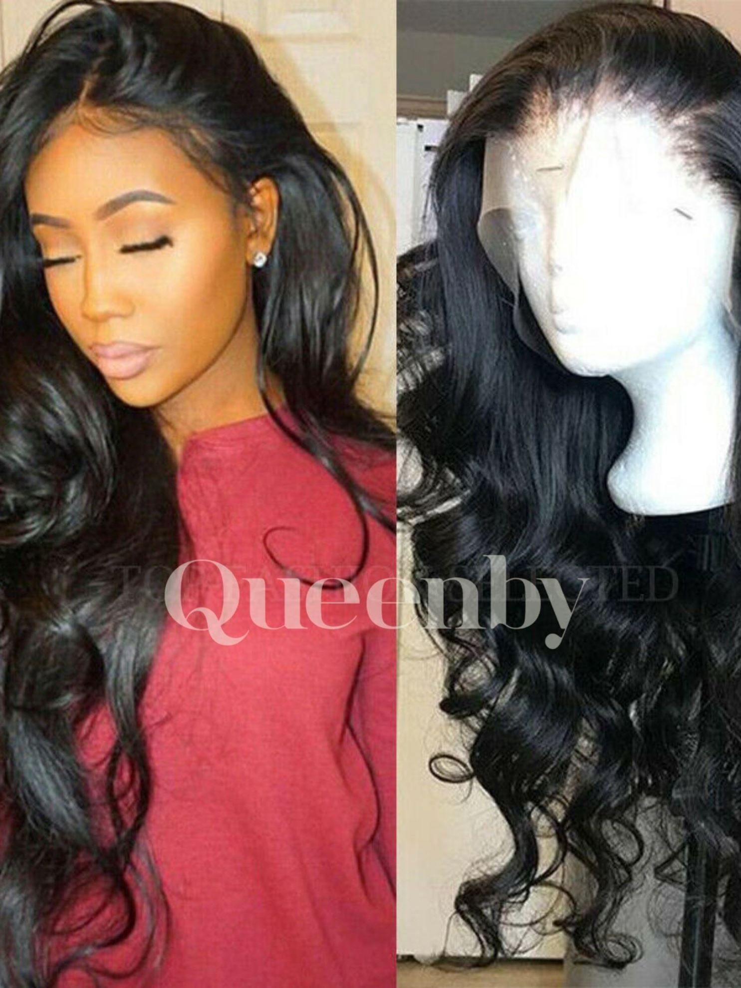 26 inch virgin human hair wig - QUEENBY