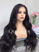 26 inch virgin human hair wig - QUEENBY