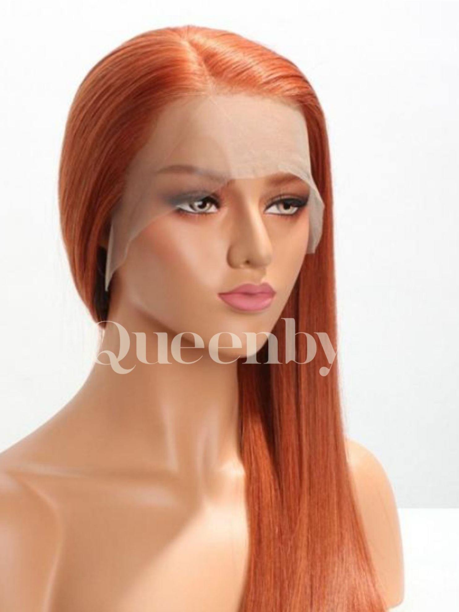 20 inch virgin human hair wig - QUEENBY