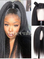 22 inch virgin human hair wig - QUEENBY