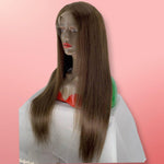 24 inch virgin human hair wig - QUEENBY