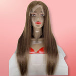 24 inch virgin human hair wig - QUEENBY